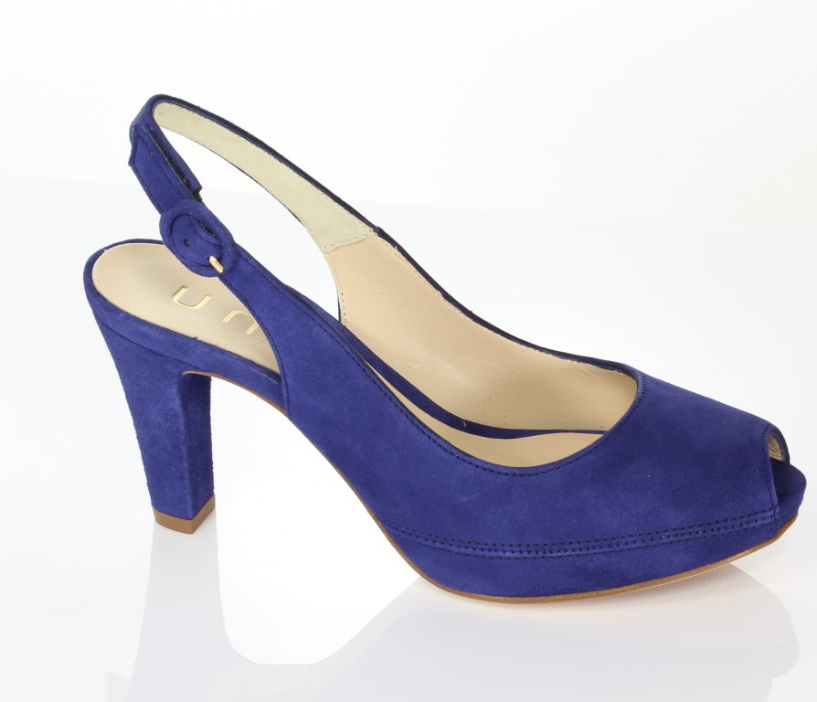 Unisa Sandały  Nick 14 Ks Deep Blue Kid  Suede