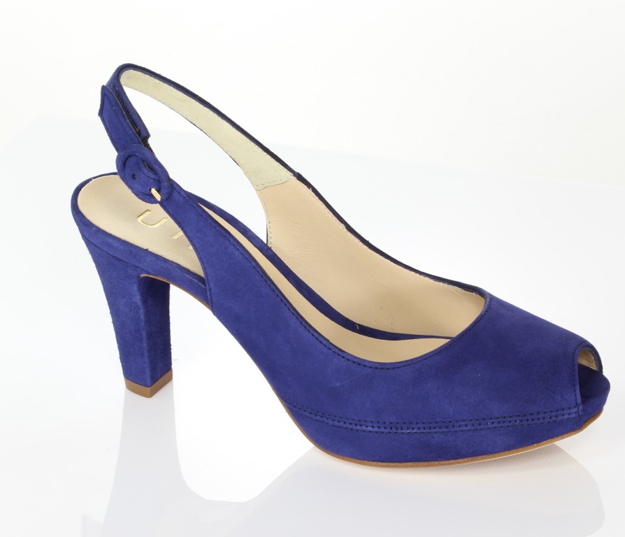 Unisa Sandały  Nick 14 Ks Deep Blue Kid  Suede