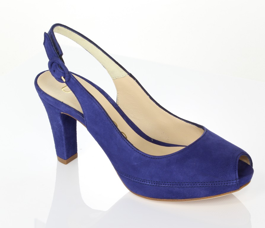 Unisa Sandały  Nick 14 Ks Deep Blue Kid  Suede