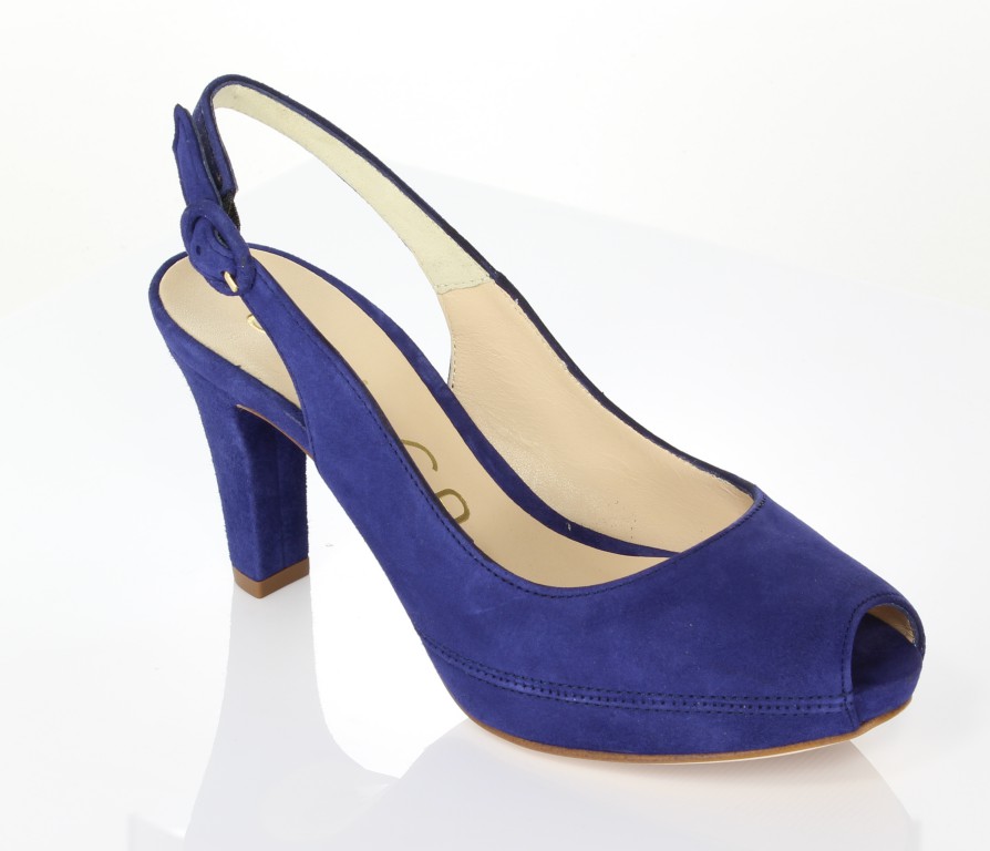 Unisa Sandały  Nick 14 Ks Deep Blue Kid  Suede