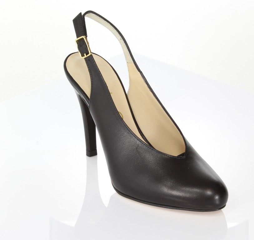 Unisa Czółenka Paki Black Napa Silk