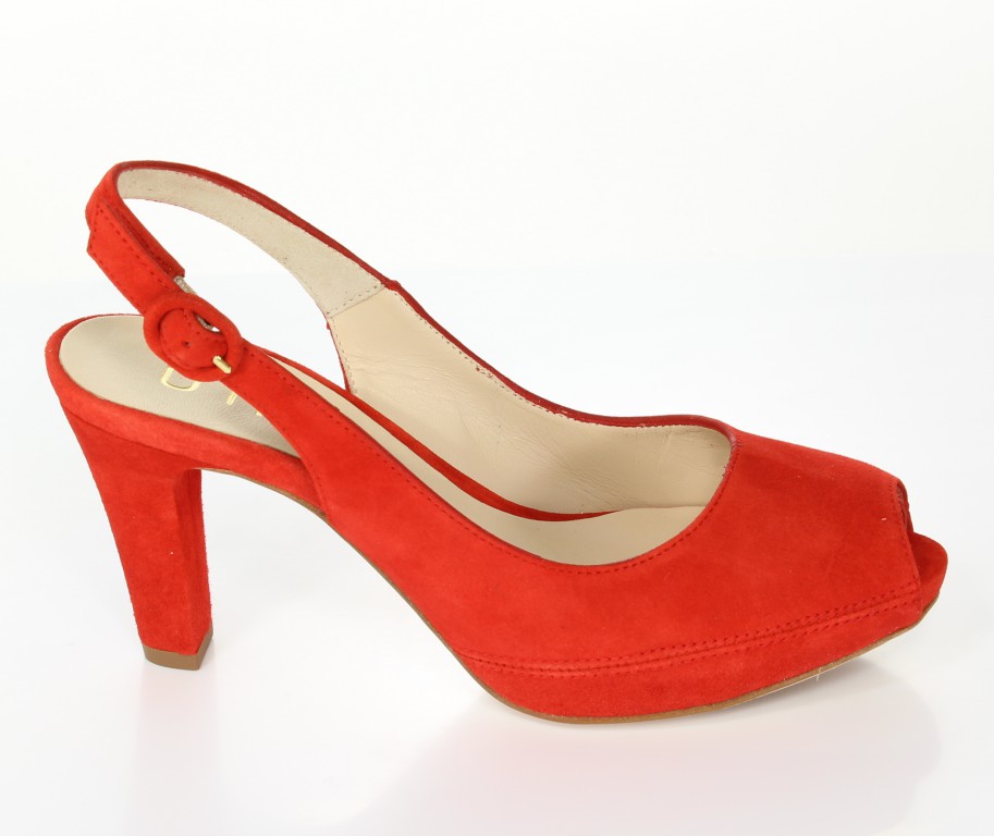 Unisa Czółenka Nick 14-Ks Poppy Kid Suede 