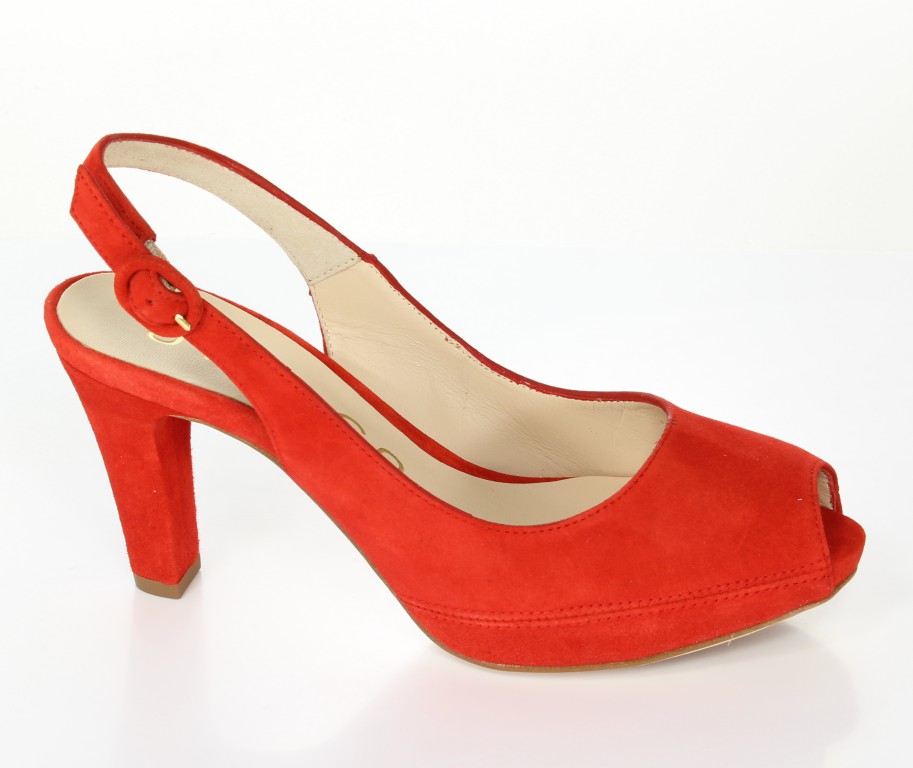 Unisa Czółenka Nick 14-Ks Poppy Kid Suede 
