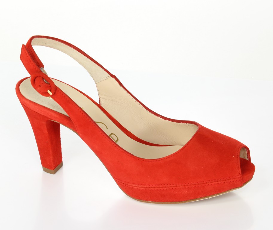 Unisa Czółenka Nick 14-Ks Poppy Kid Suede 