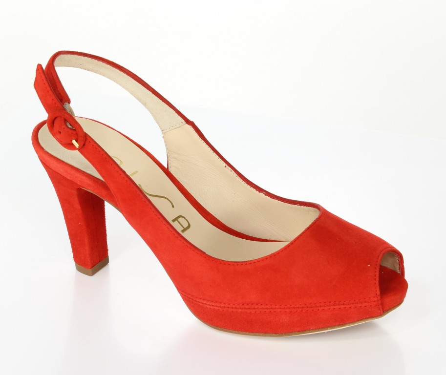 Unisa Czółenka Nick 14-Ks Poppy Kid Suede 