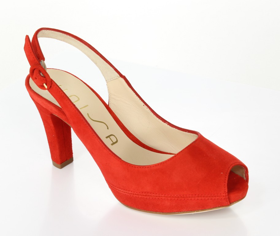 Unisa Czółenka Nick 14-Ks Poppy Kid Suede 