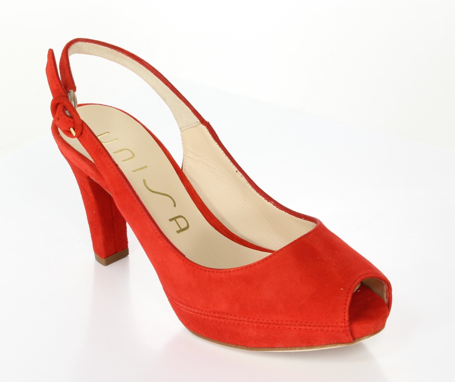 Unisa Czółenka Nick 14-Ks Poppy Kid Suede 