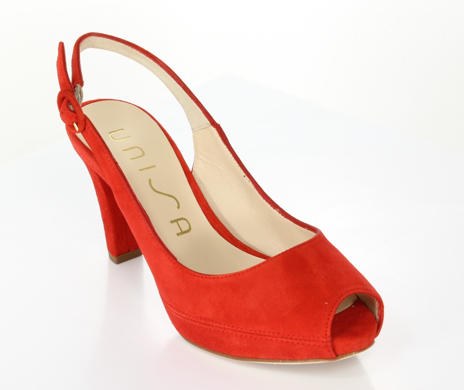 Unisa Czółenka Nick 14-Ks Poppy Kid Suede 
