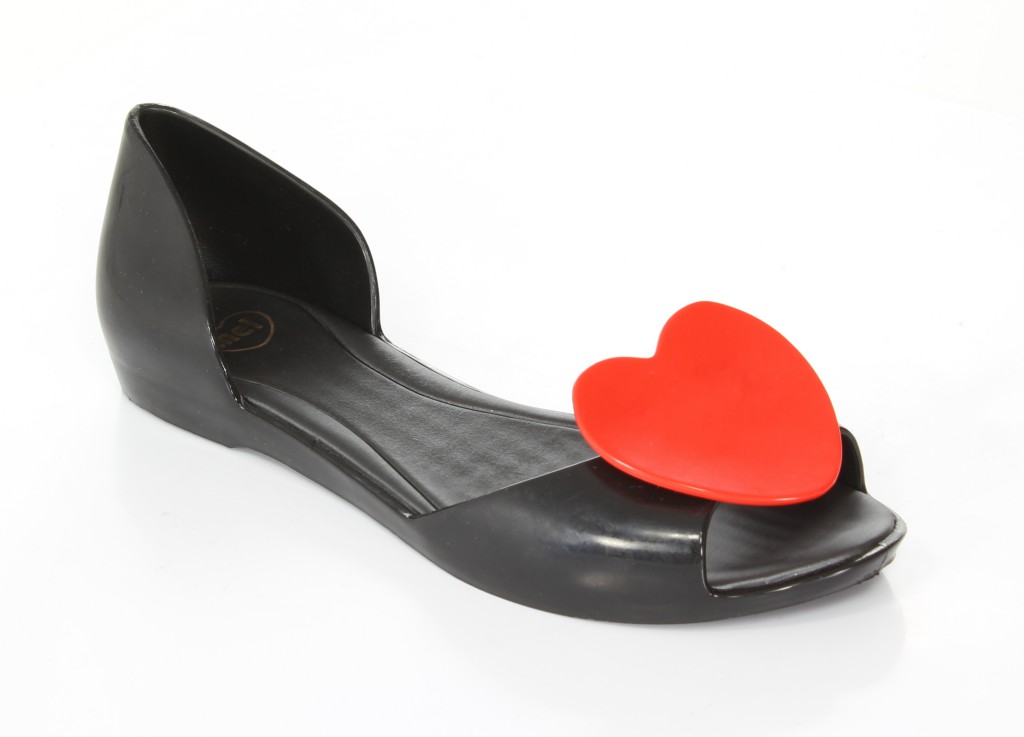 Mel Baleriny 50965 Black Red 