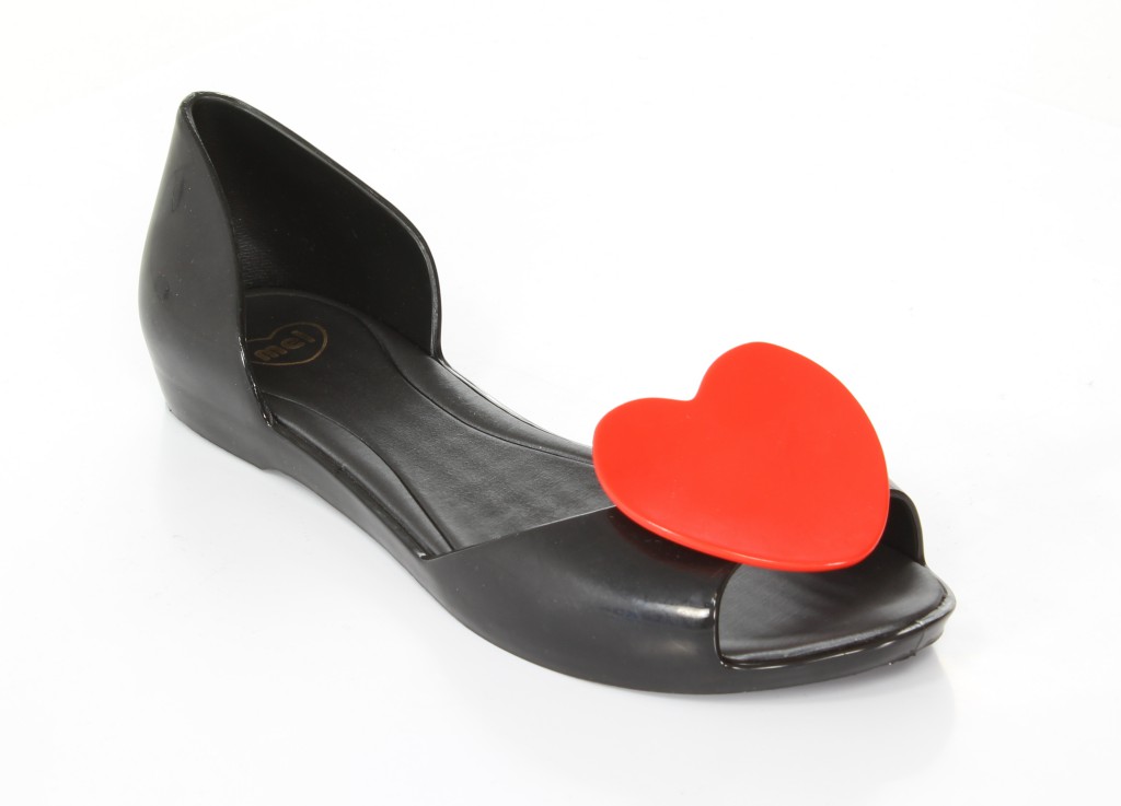 Mel Baleriny 50965 Black Red 