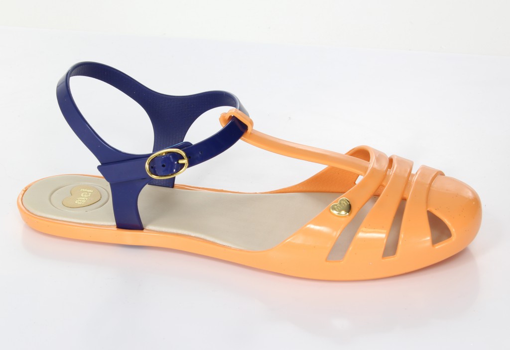 Mel Sandały 52140 Orange/Blue/Beige 