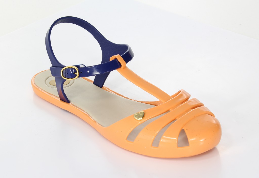 Mel Sandały 52140 Orange/Blue/Beige 