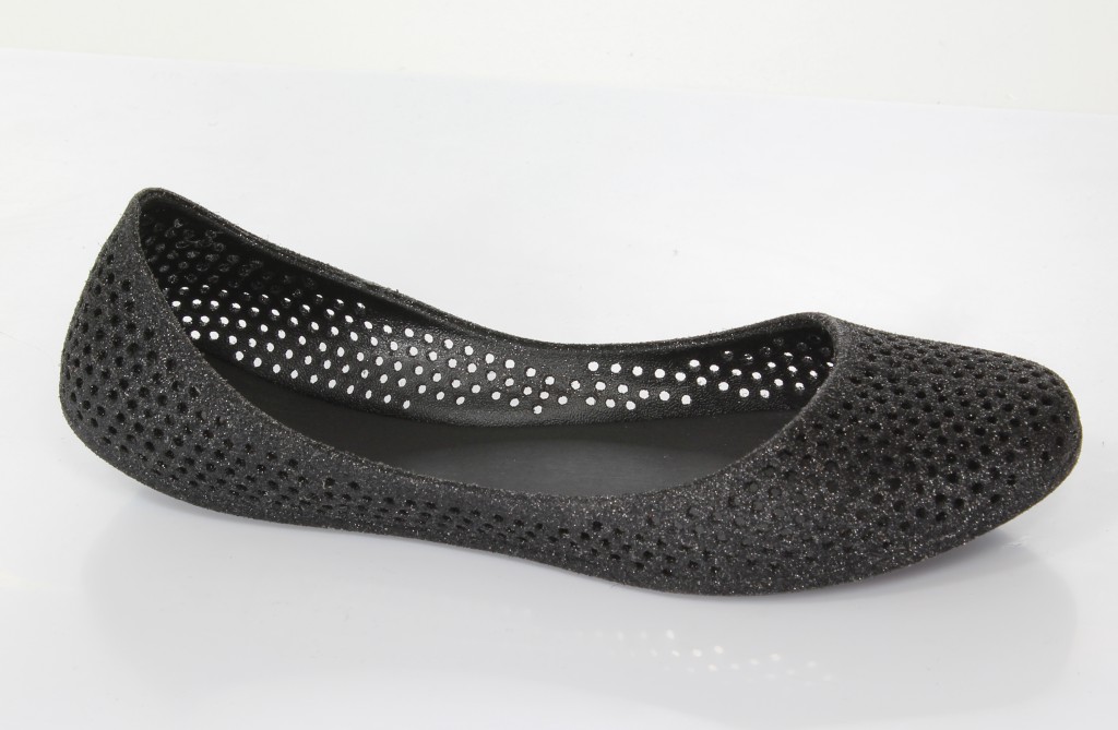 Mel Baleriny 50714 Black Glitter 