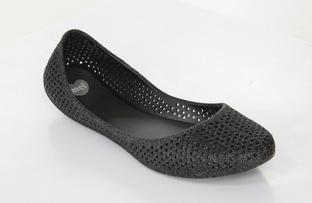 Mel Baleriny 50714 Black Glitter 
