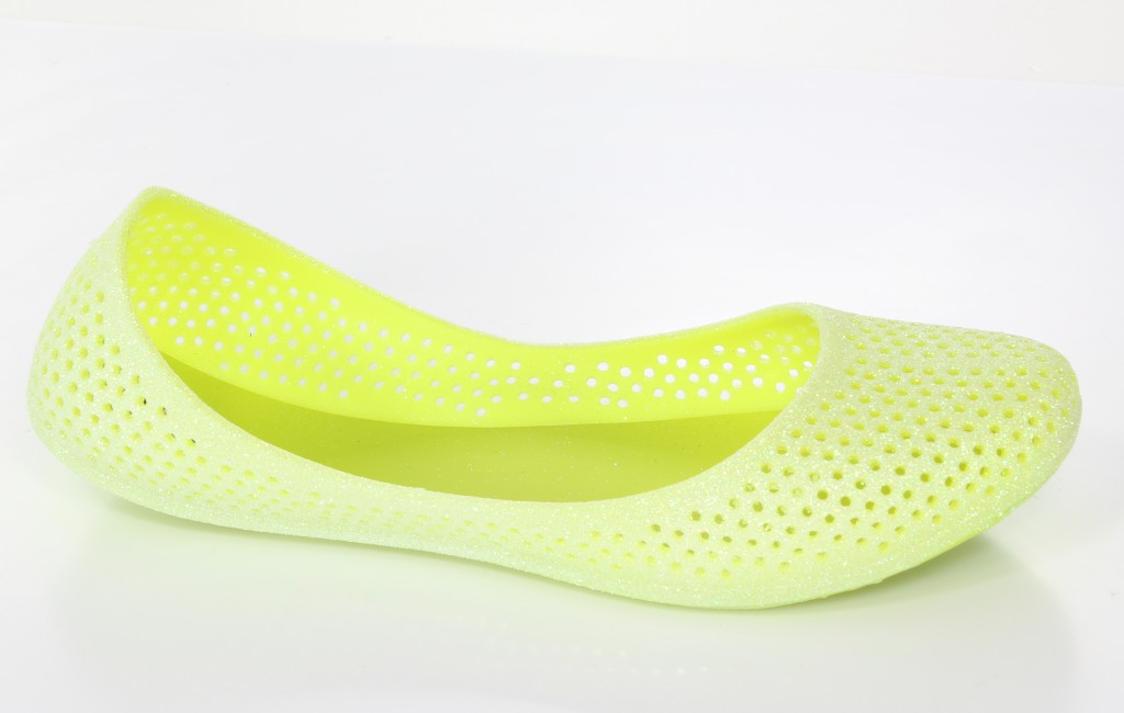 Mel Baleriny 52375 Yellow Neon  Glitter 