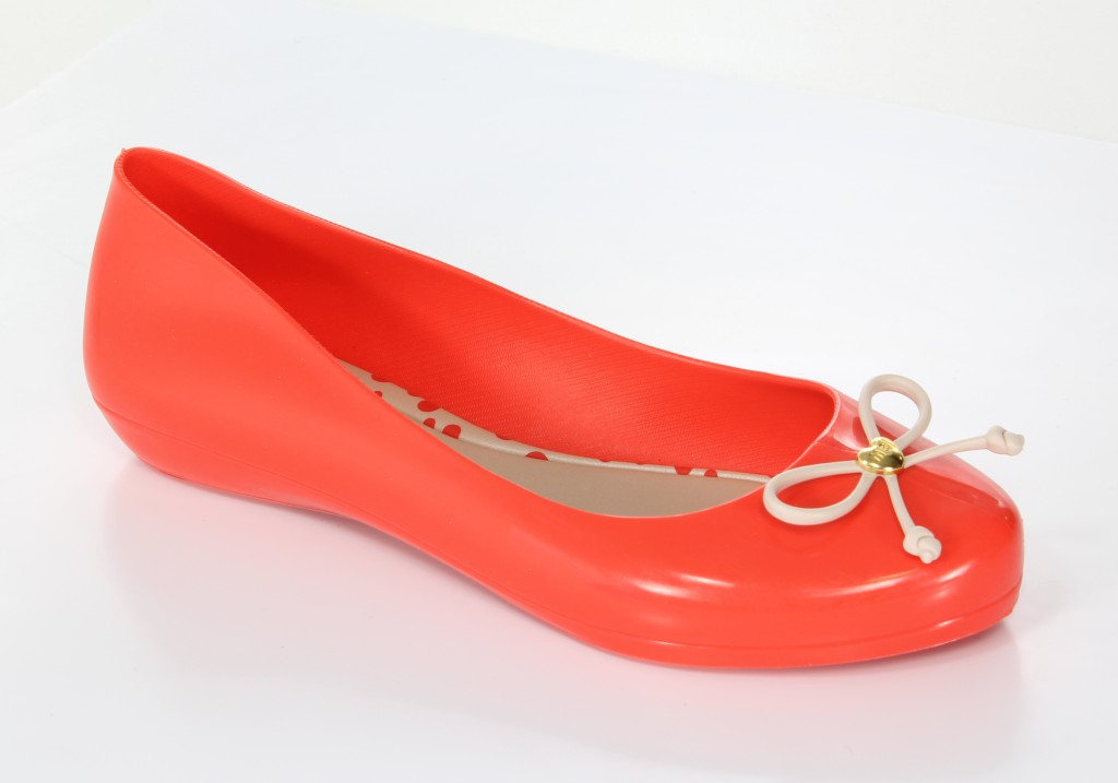 Mel Baleriny 51609 Red/Beige