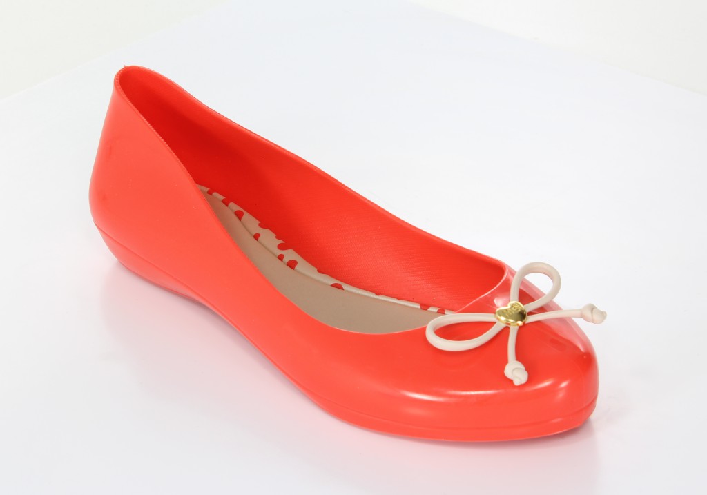 Mel Baleriny 51609 Red/Beige