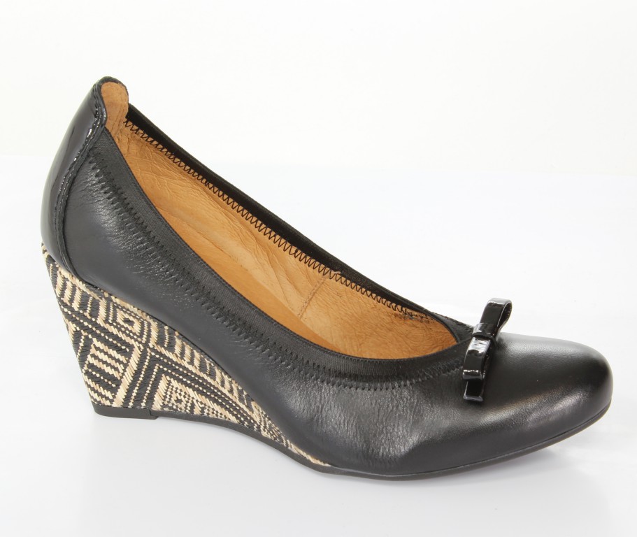 Hispanitas Czółenka HV49467 Sauvage-V4 Negro