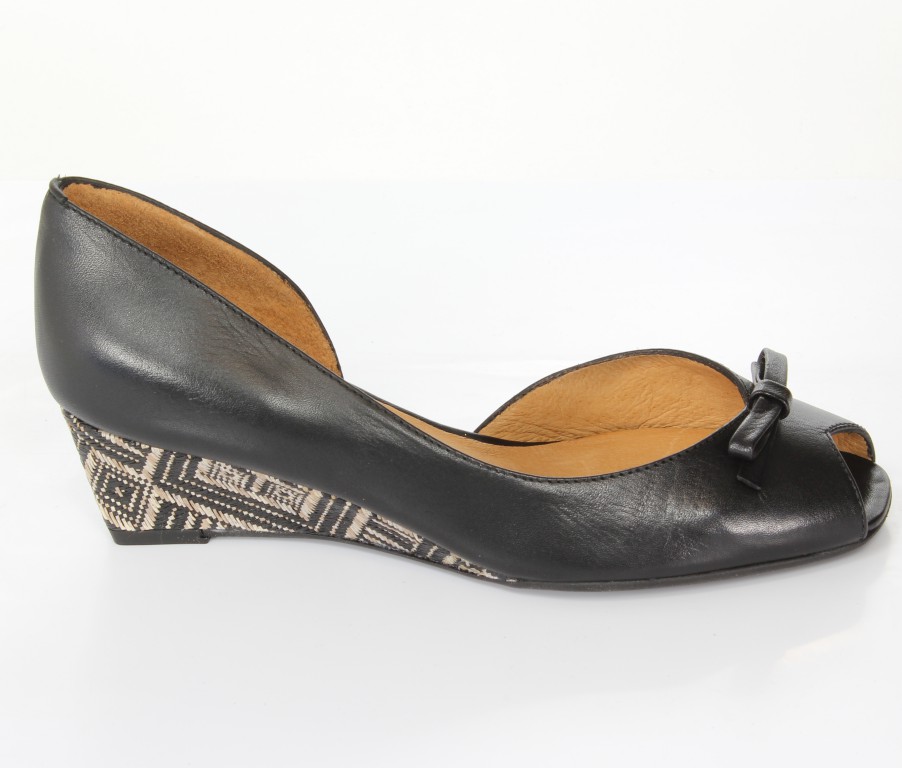Hispanitas Czółenka HV49371 Sauvage-V4 Negro