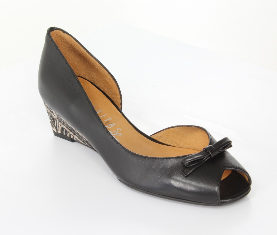 Hispanitas Czółenka HV49371 Sauvage-V4 Negro