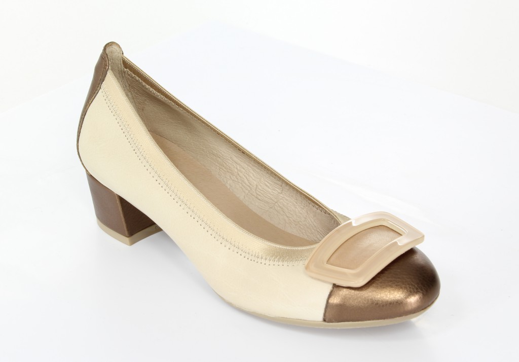 Hispanitas Czółenka CHV49508 Caribu Met-V4 Bronce-S