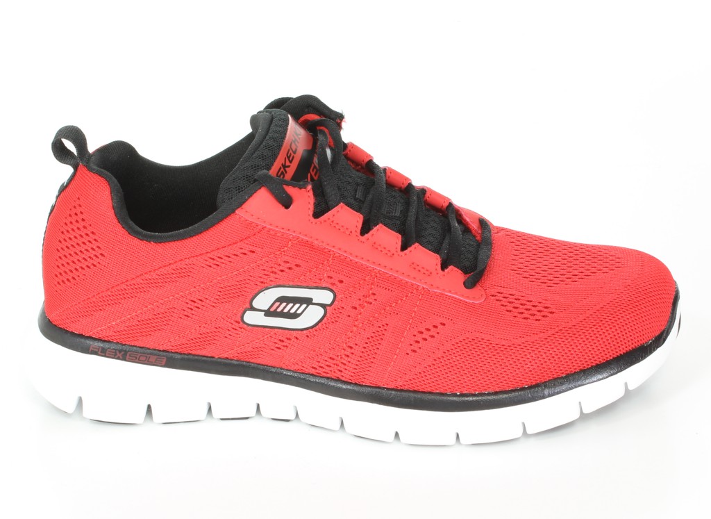 Skechers Półbuty 51188 Red/Black 
