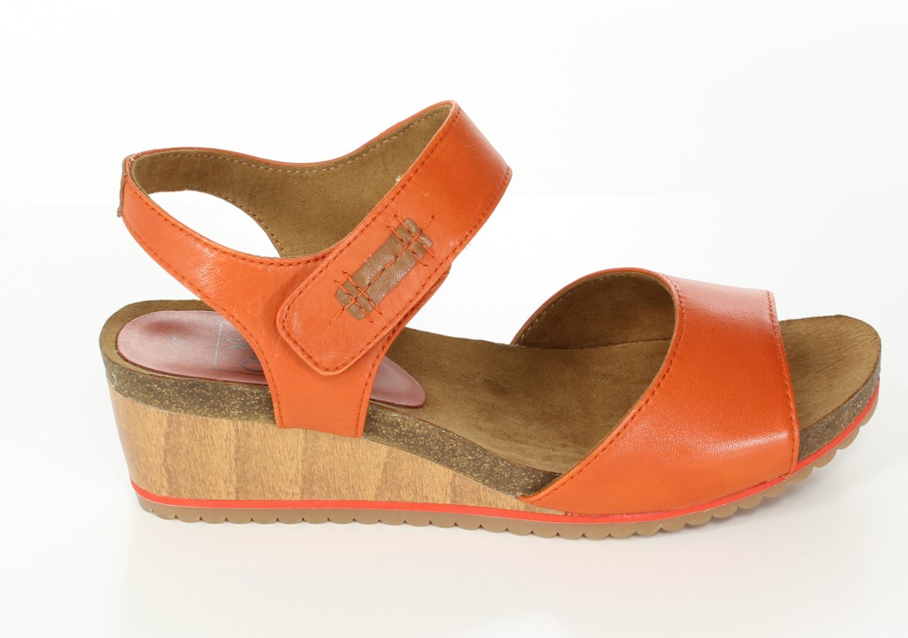 Caprice Sandały 9-28293-22 Orange 606