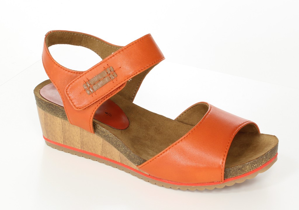 Caprice Sandały 9-28293-22 Orange 606
