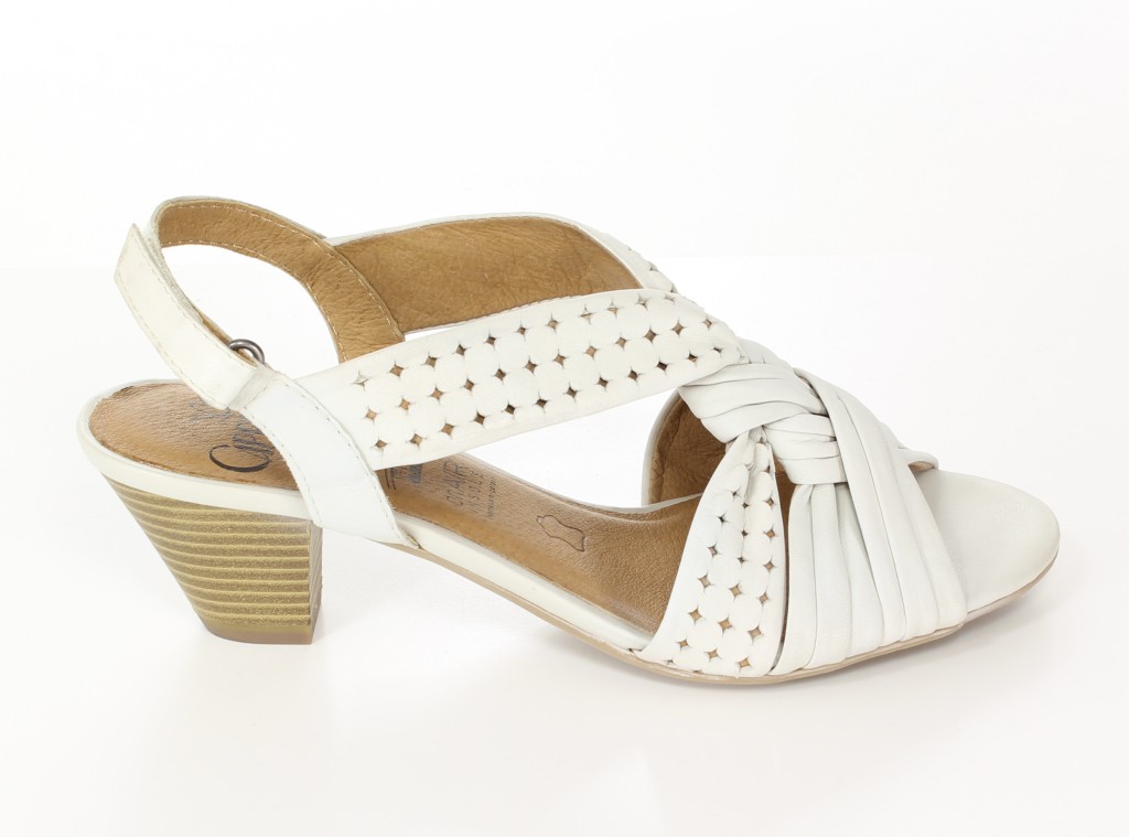 Caprice Sandały 9-28200-22 Offwhite 109 