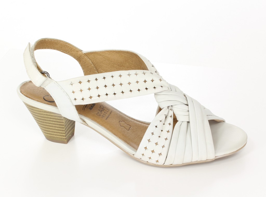 Caprice Sandały 9-28200-22 Offwhite 109 