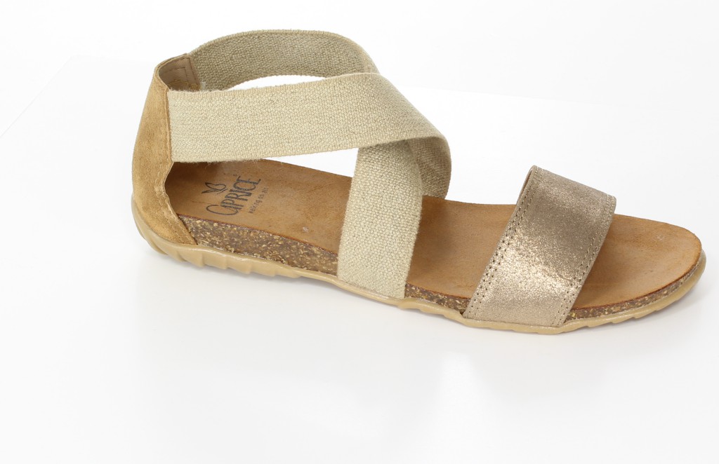Caprice Sandały 9-28680-22 Ant Gold Beige 