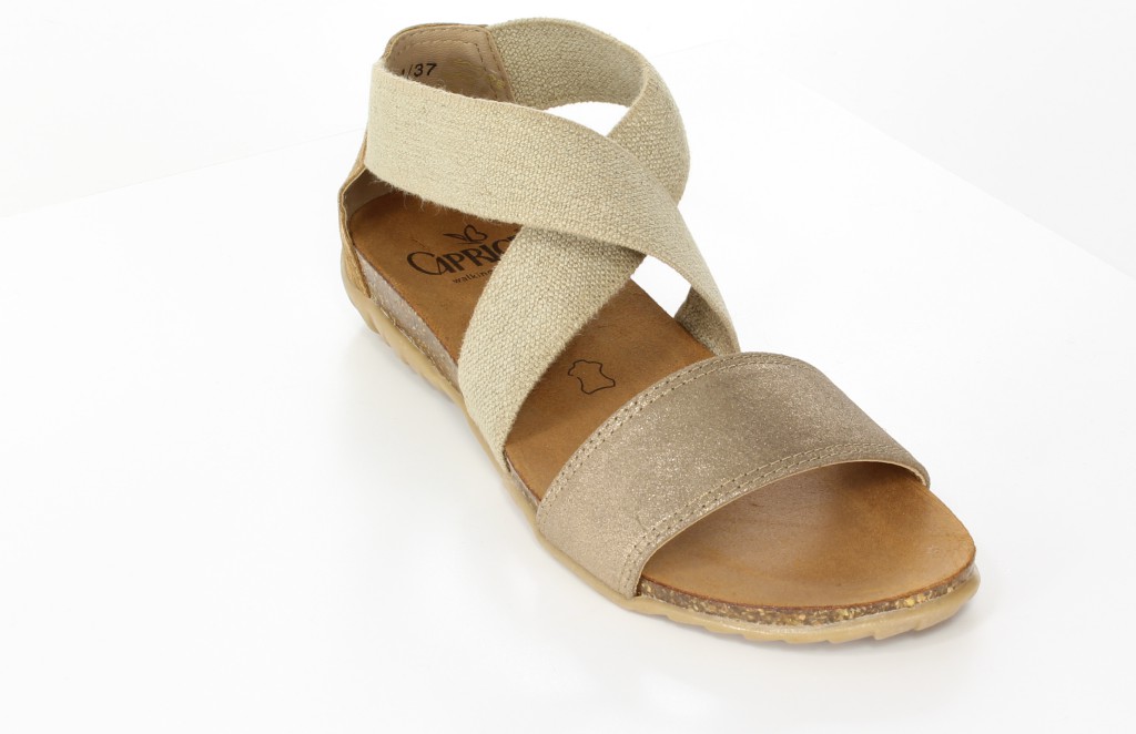 Caprice Sandały 9-28680-22 Ant Gold Beige 