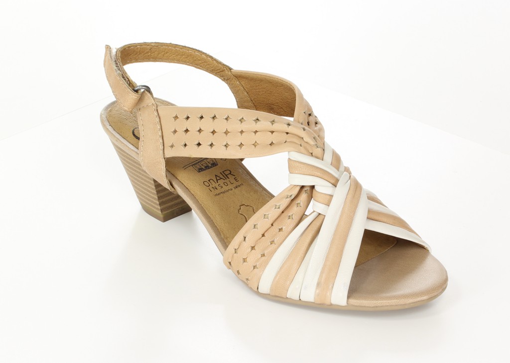 Caprice Sandały 9-28200-22 Sand/Offwhite