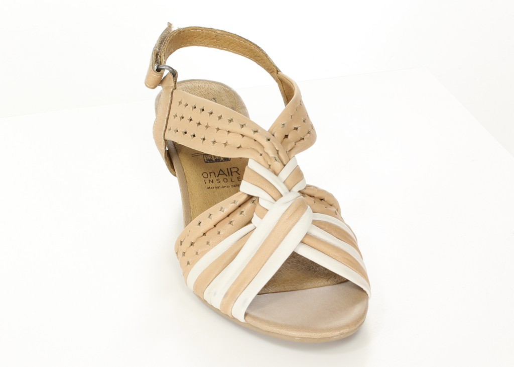 Caprice Sandały 9-28200-22 Sand/Offwhite