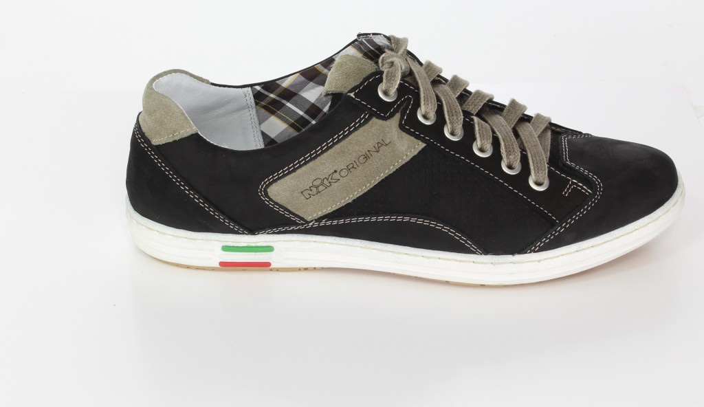 Nik Półbuty 03-0414-001 Czarny 