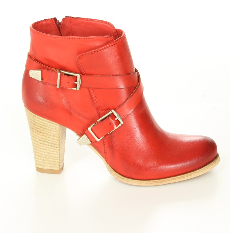 Rose Noire Botki R125E Seta Rosso