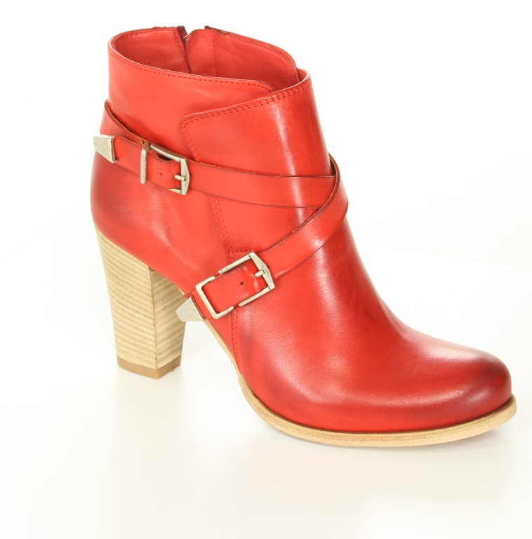 Rose Noire Botki R125E Seta Rosso