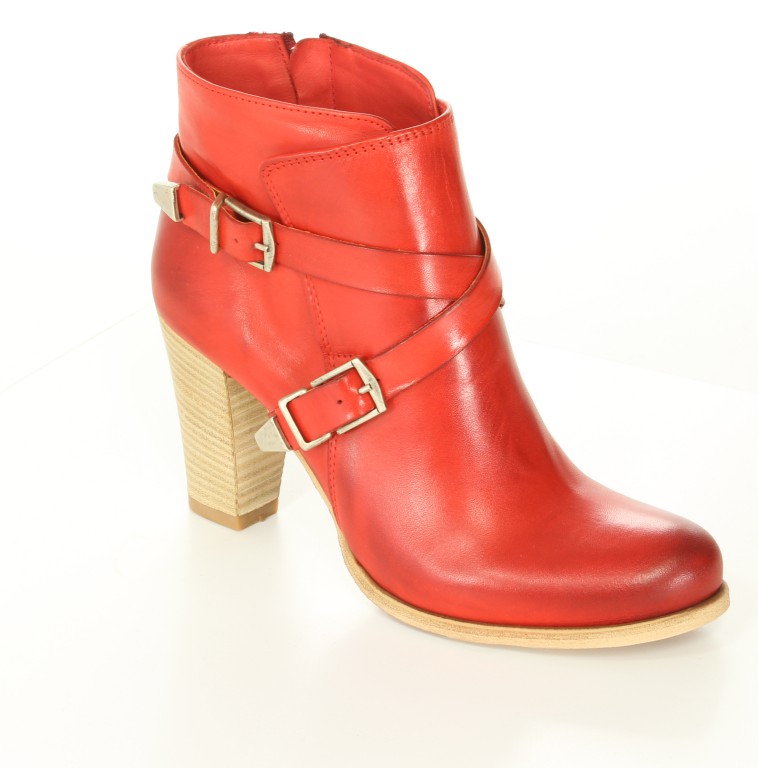 Rose Noire Botki R125E Seta Rosso