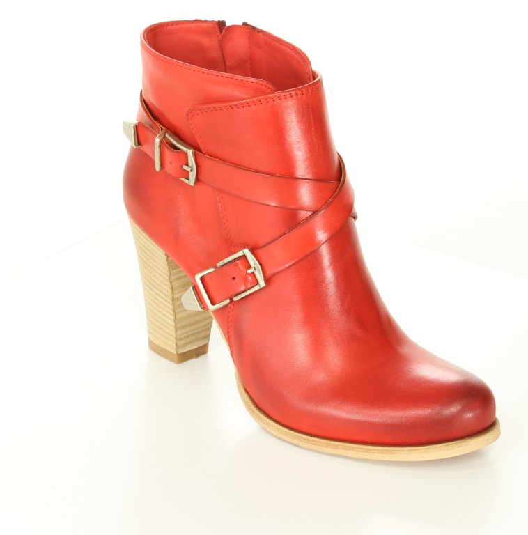 Rose Noire Botki R125E Seta Rosso
