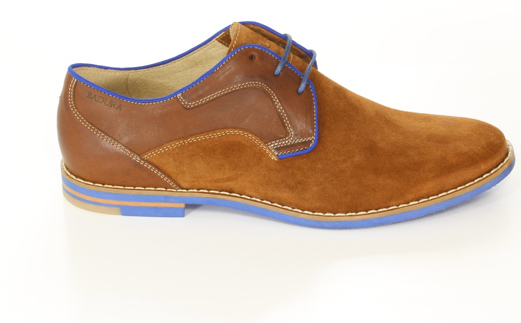 Badura Półbuty 7420-P Rudy 617 