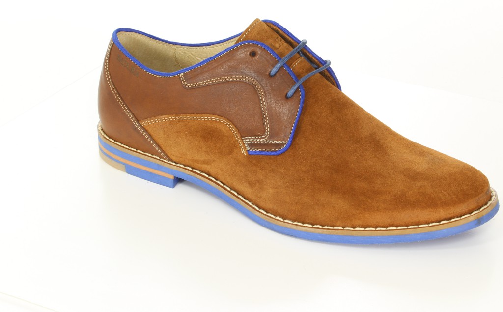 Badura Półbuty 7420-P Rudy 617 