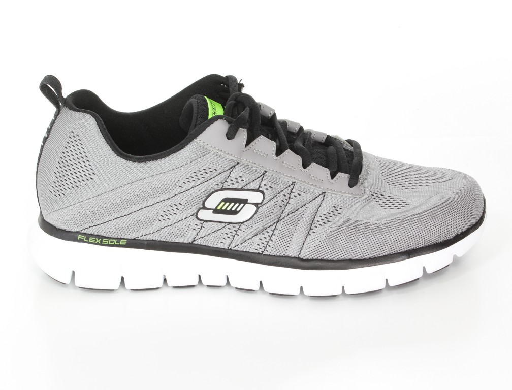 Skechers Półbuty 51188 Gray/Black 