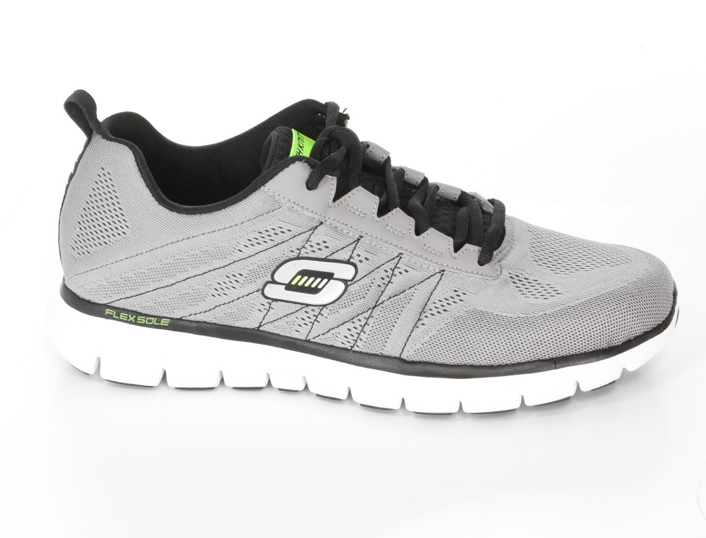 Skechers Półbuty 51188 Gray/Black 