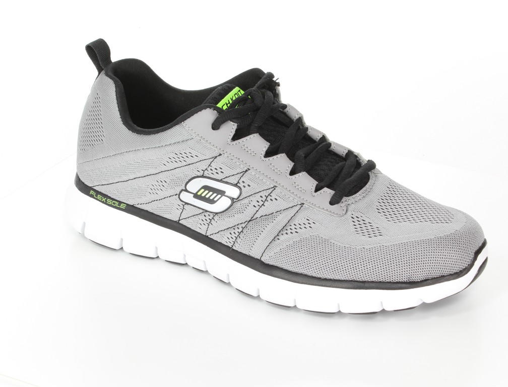 Skechers Półbuty 51188 Gray/Black 