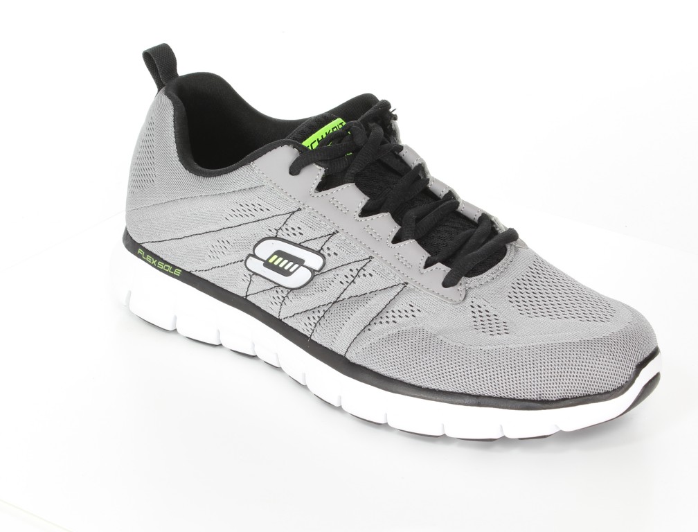Skechers Półbuty 51188 Gray/Black 