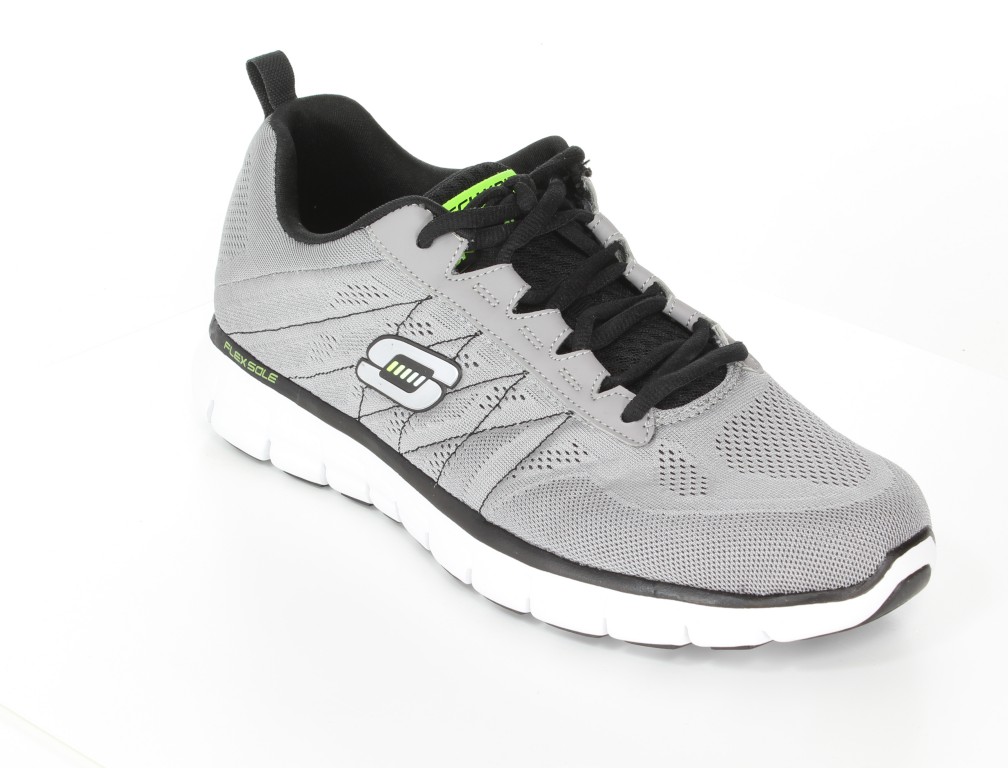 Skechers Półbuty 51188 Gray/Black 