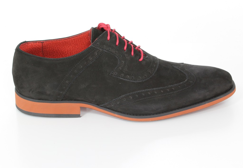 Faber Półbuty F3382 Czarny Oley