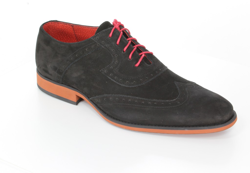 Faber Półbuty F3382 Czarny Oley