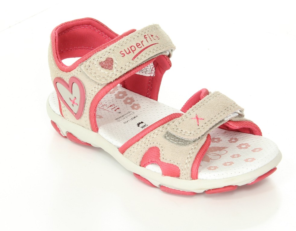 Super Fit  Sandały 2-00128-47 Velour/Textil r.27-30
