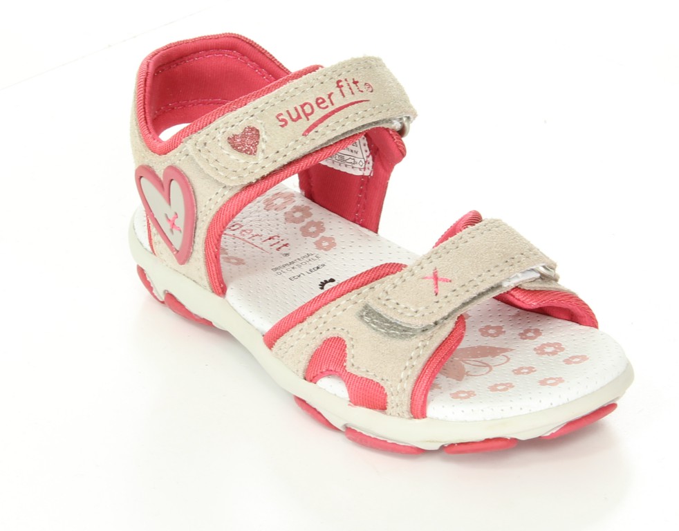Super Fit  Sandały 2-00128-47 Velour/Textil r.27-30
